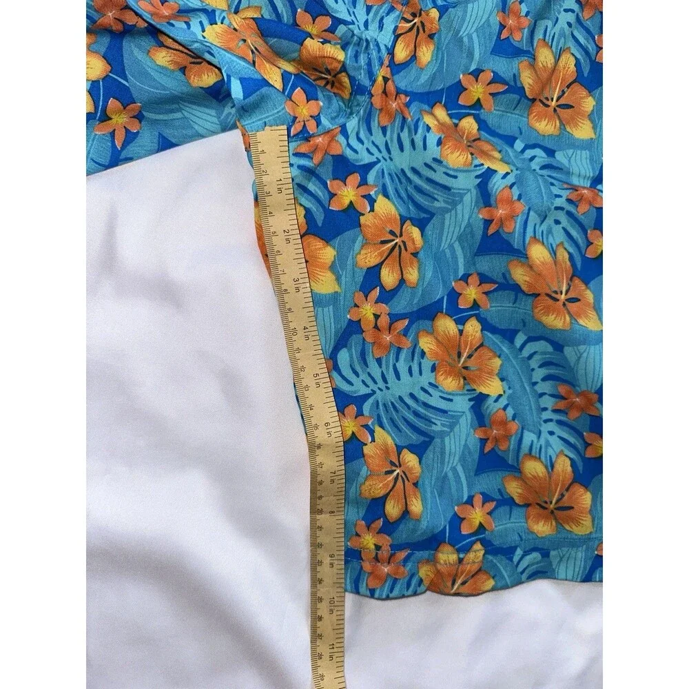 Hurley Boys Youth Size L 12-13Y Tropical Hawaiian Floral Board Shorts Swim